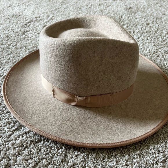 Gigi Pip Monroe rancher hat size 55 Oatmeal